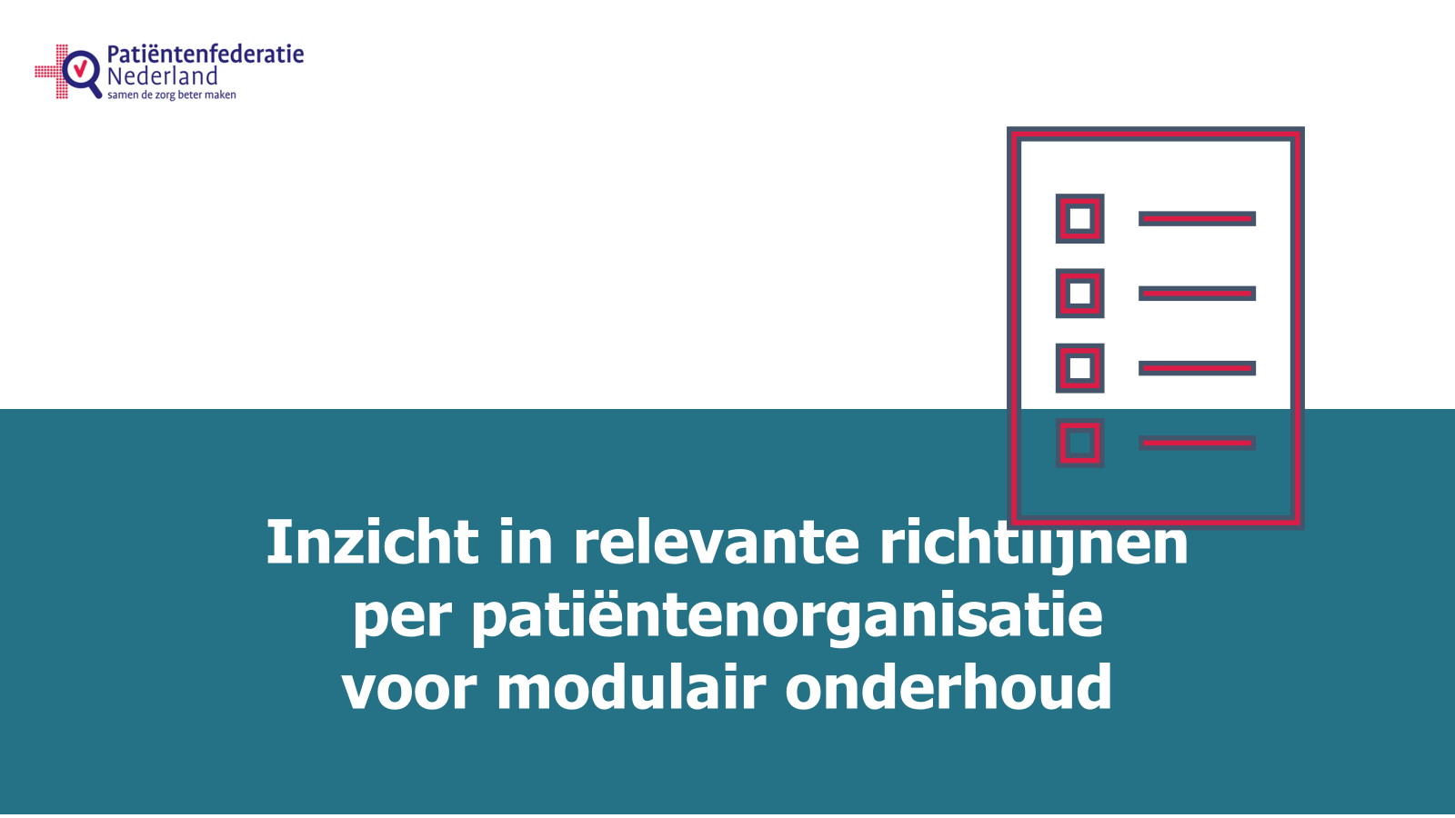 Inzicht in relevante richtlijnen in modulair onderhoud