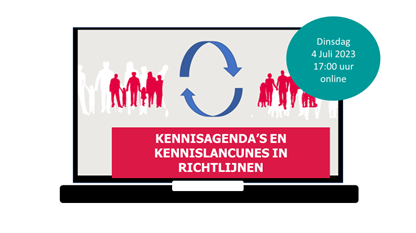 Interactief webinar: Kennisagenda's en kennislacunes in richtlijnen