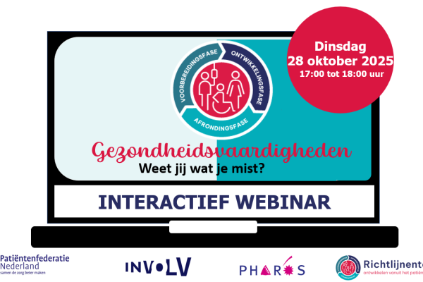 Webinar Gezondheids- vaardigheden dinsdag 28 oktober 2025