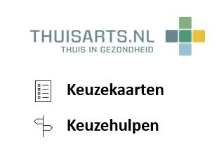 Overzicht van keuzehulpen en keuzekaarten op Thuisarts.nl.